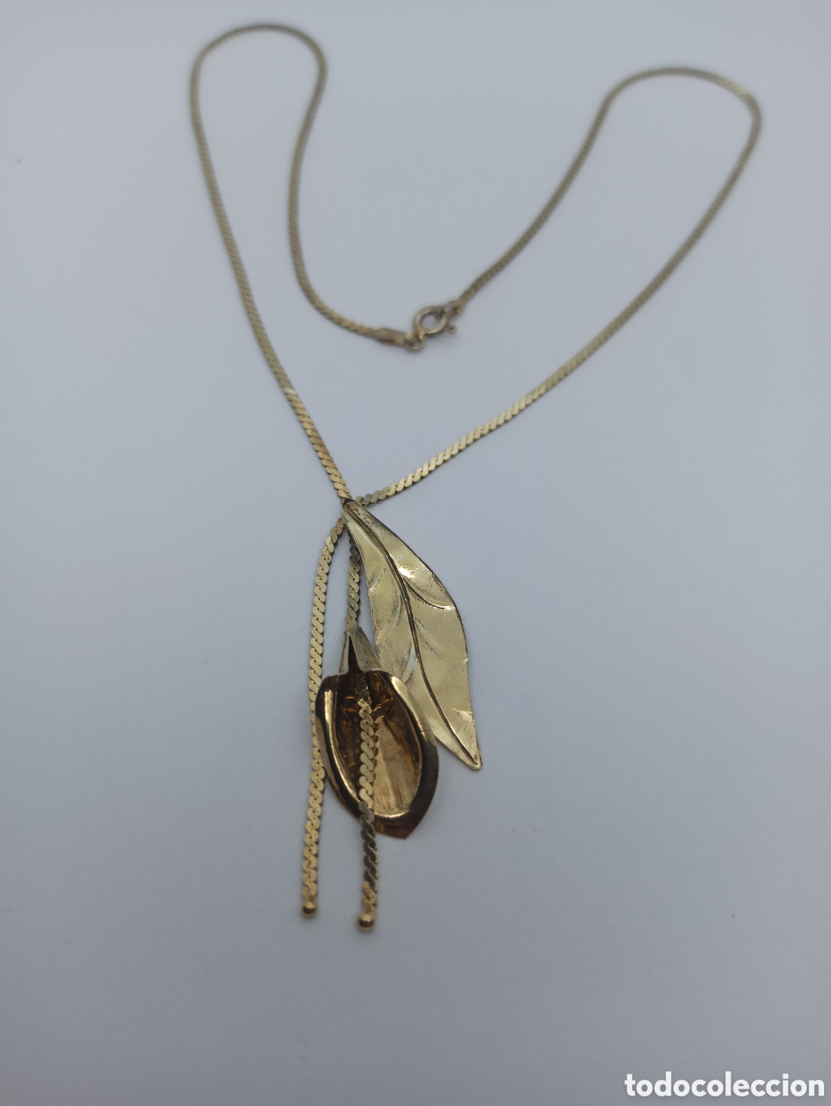 Joyeria: Collar en plata de ley 925 vermeil - Foto 2
