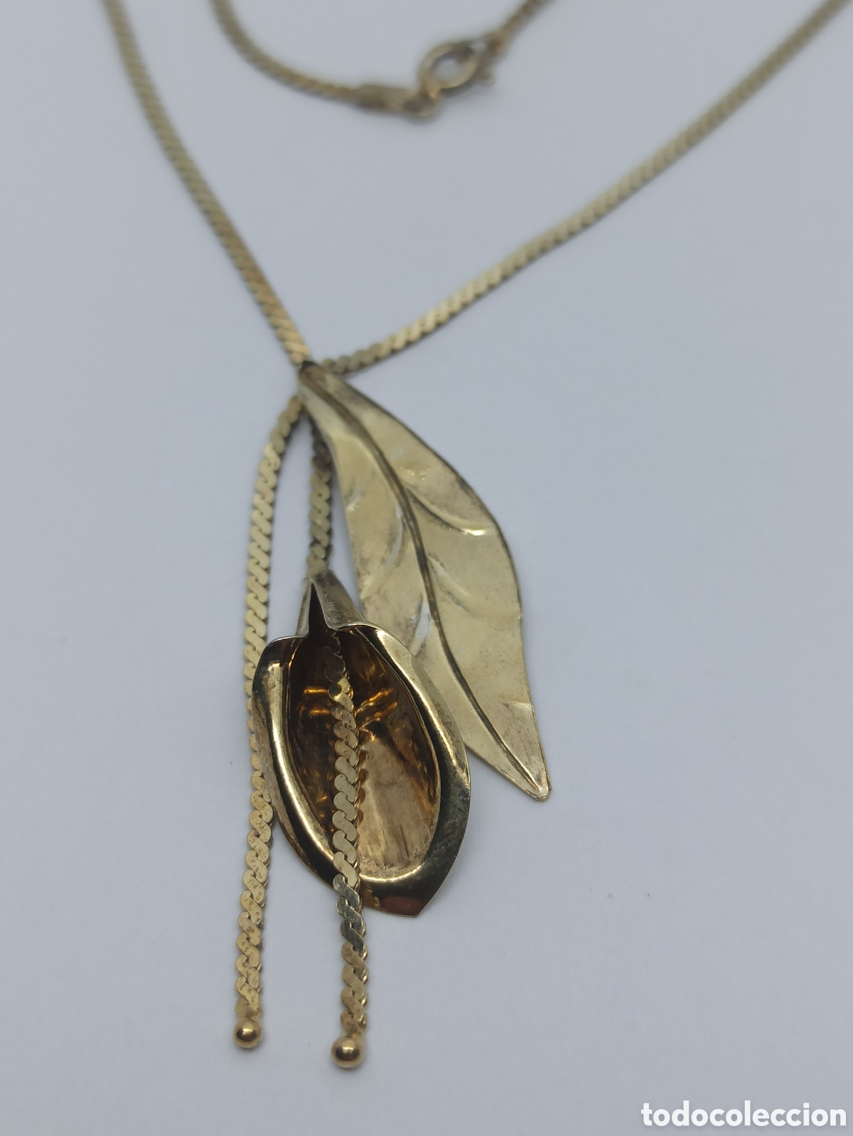 Joyeria: Collar en plata de ley 925 vermeil - Foto 3