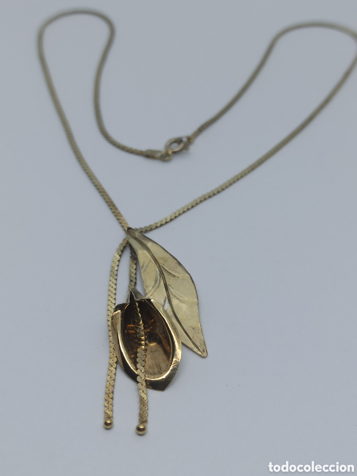 Joyeria: Collar en plata de ley 925 vermeil - Foto 4
