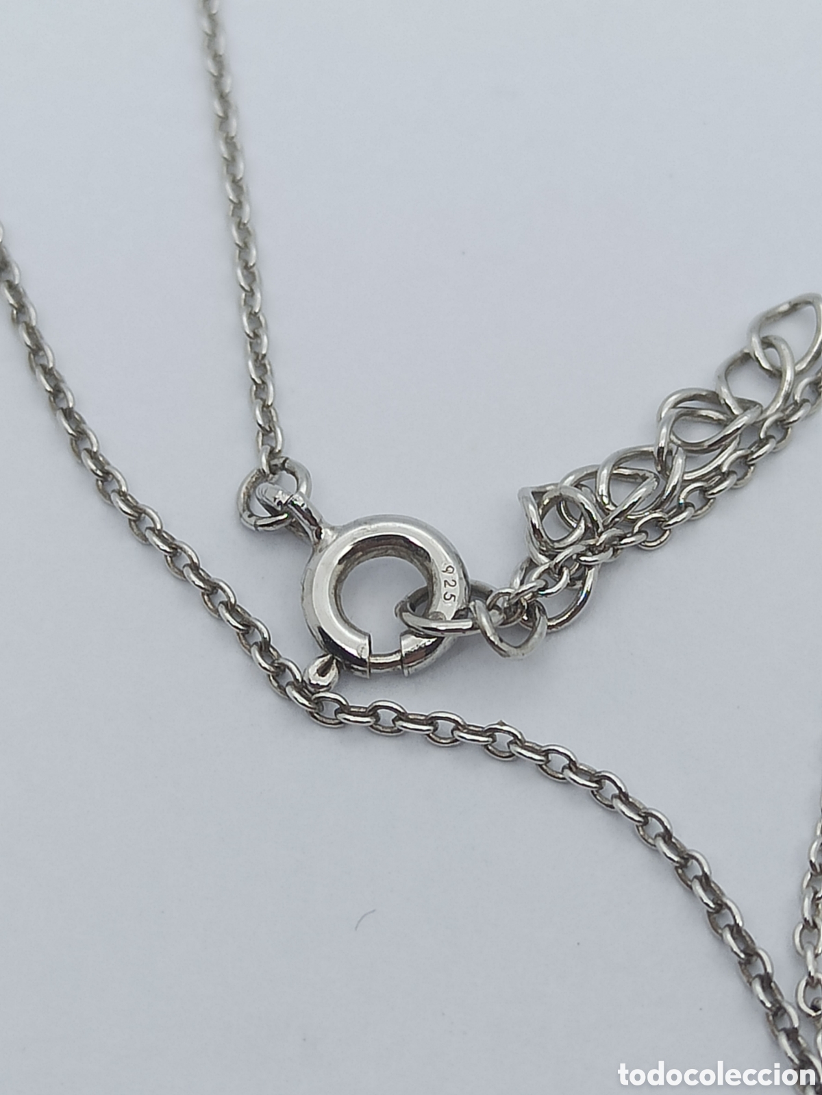 Joyeria: Collar en plata de ley 925, cer&aacute;mica y circonio - Foto 6