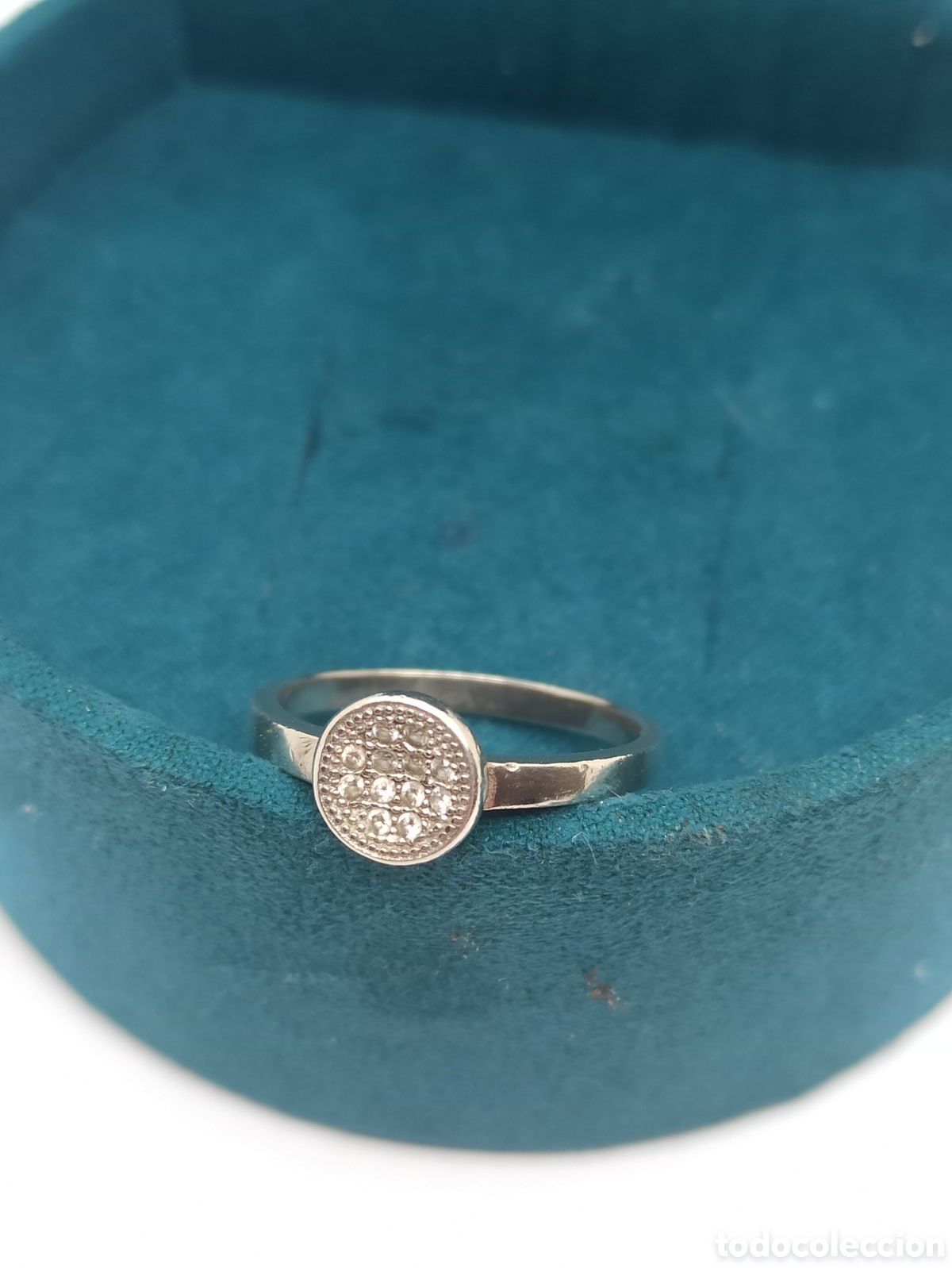 Joyeria: Anillo en plata de ley 925 y circonio - Foto 4