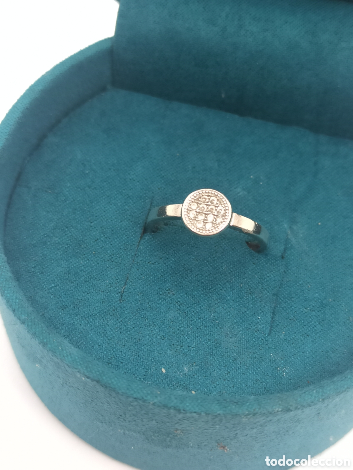 Joyeria: Anillo en plata de ley 925 y circonio - Foto 1