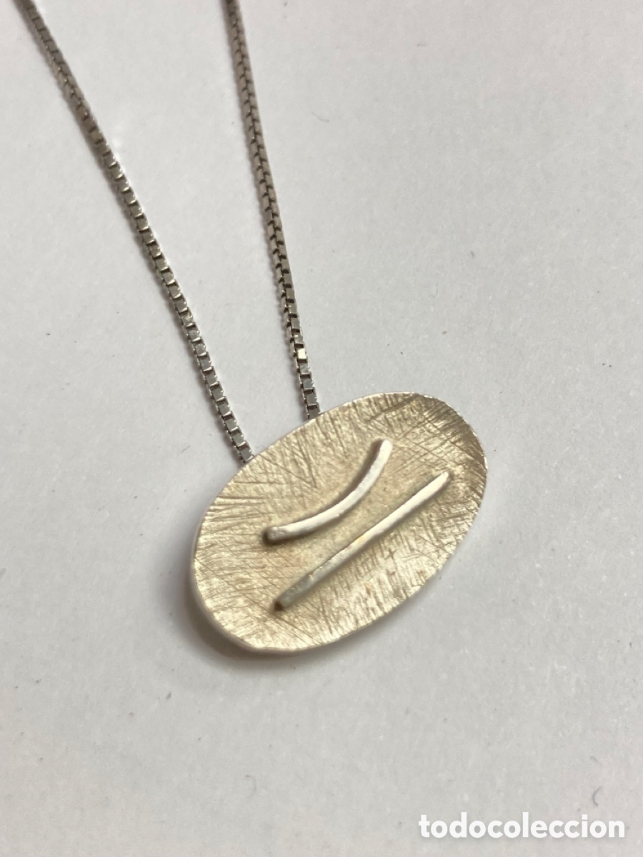 Joyeria: Cadena y colgante de plata - Foto 2