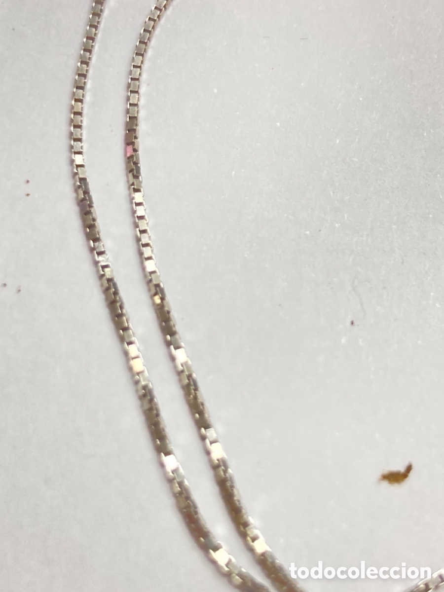 Joyeria: Cadena y colgante de plata - Foto 3