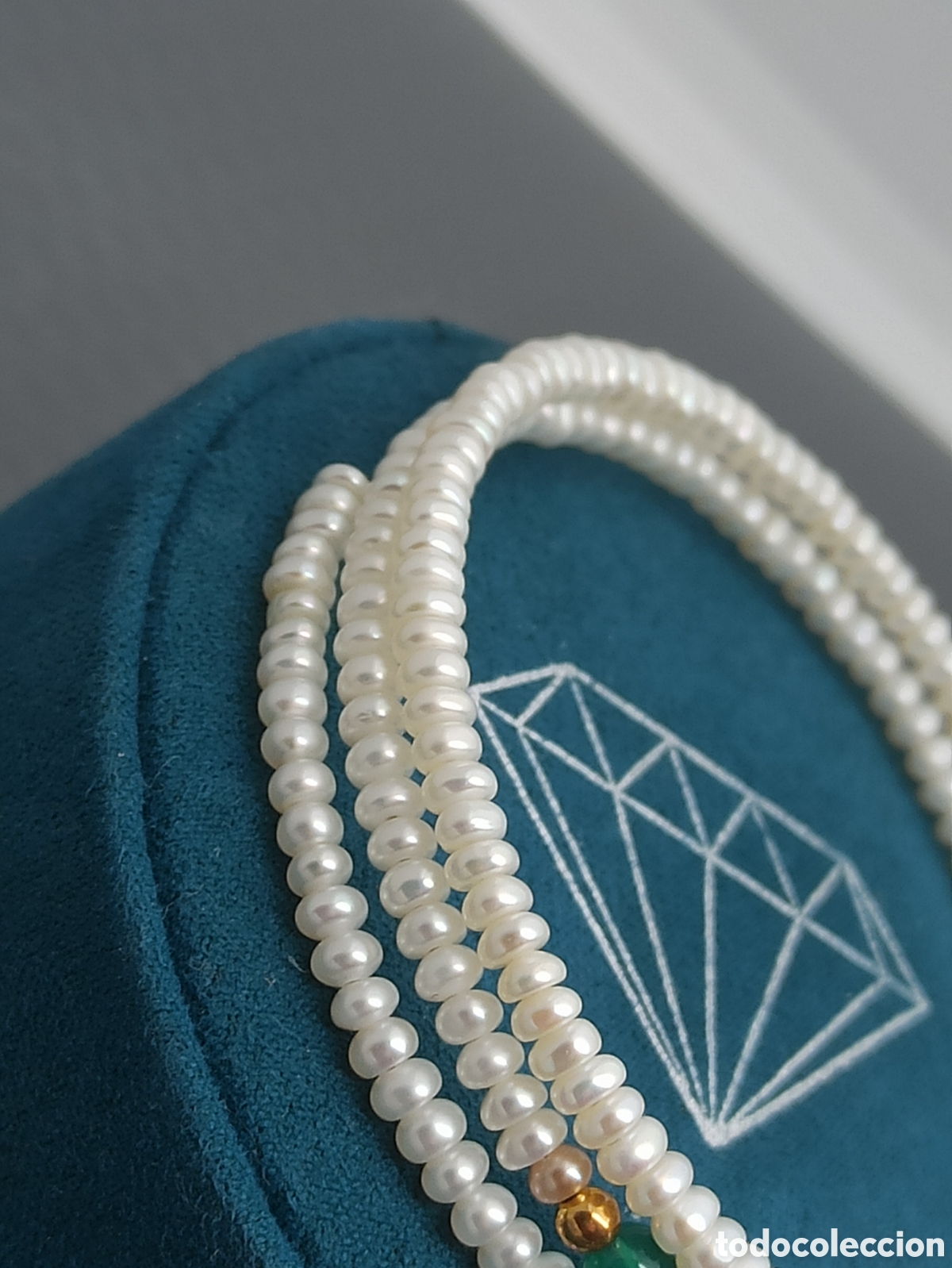 Joyeria: Brazalete de perlas naturales y oro 18k - Foto 4