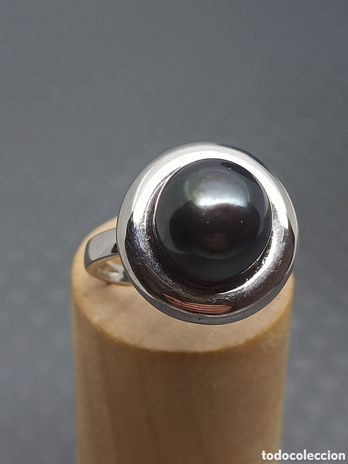 Joyeria: Anillo en plata de ley 925 y perla Tahit&iacute; - Foto 6