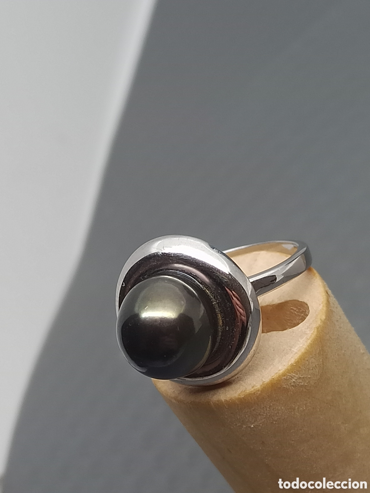 Joyeria: Anillo en plata de ley 925 y perla Tahit&iacute; - Foto 7