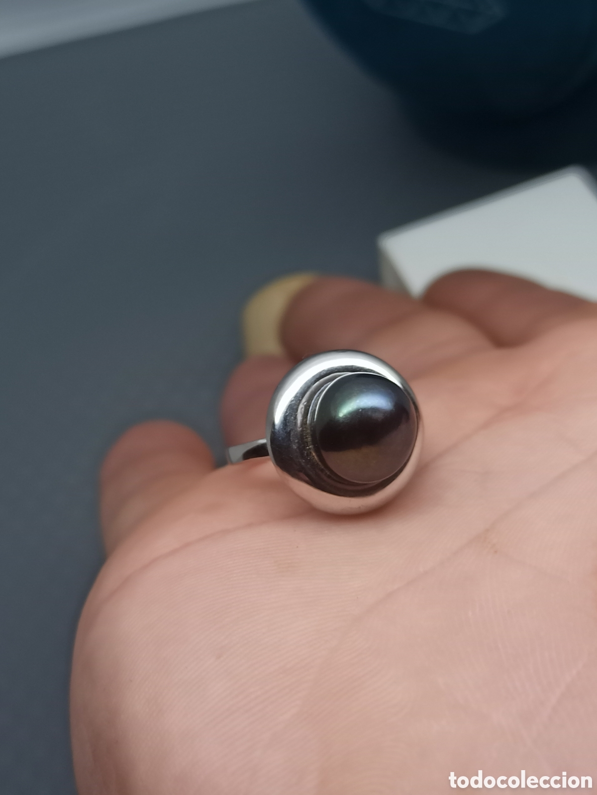 Joyeria: Anillo en plata de ley 925 y perla Tahit&iacute; - Foto 13