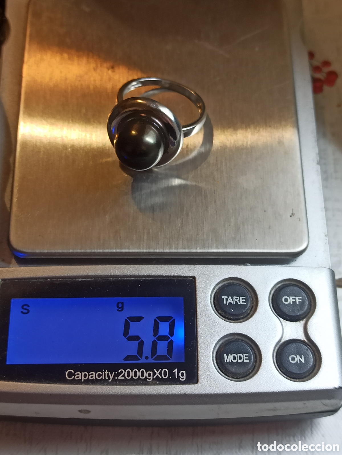Joyeria: Anillo en plata de ley 925 y perla Tahit&iacute; - Foto 20
