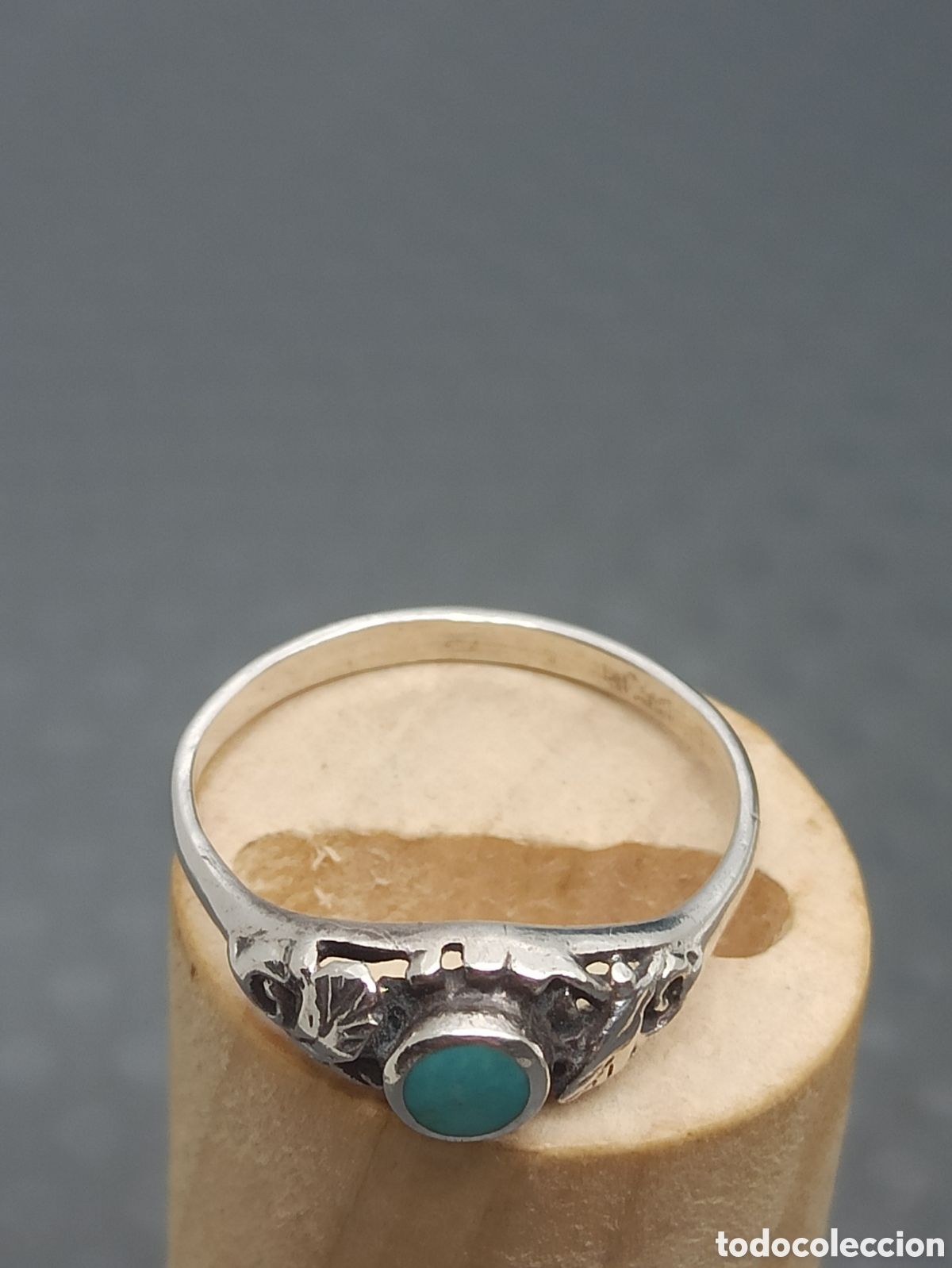 Joyeria: Anillo en plata de ley 925 turquesa - Foto 4