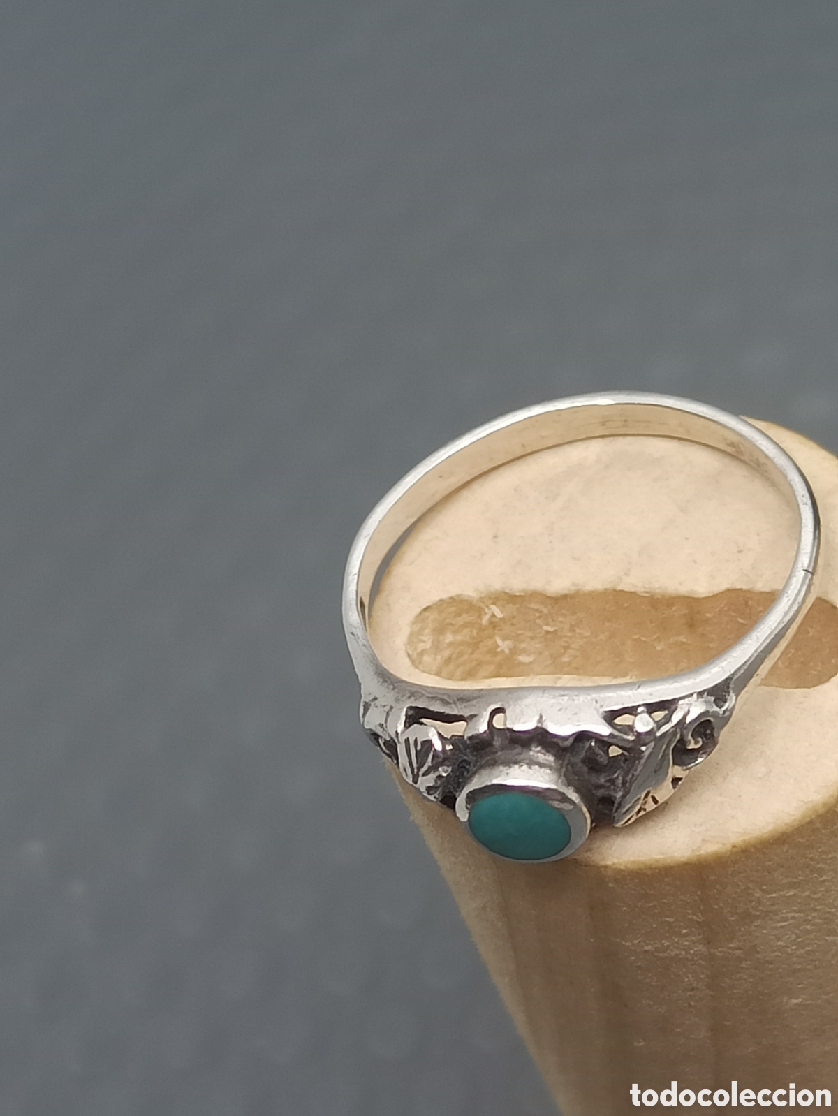 Joyeria: Anillo en plata de ley 925 turquesa - Foto 5