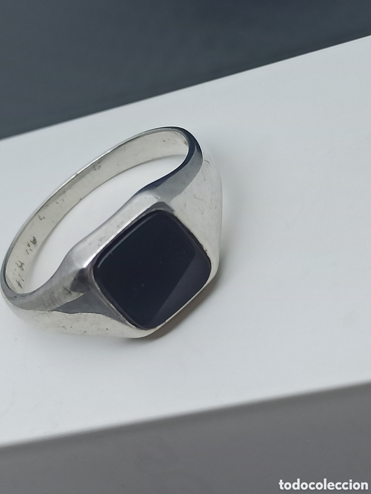 Joyeria: Anillo en plata de ley 925 y &Oacute;nix - Foto 1