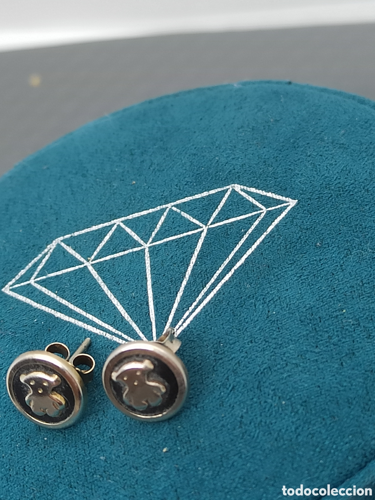 Joyeria: Pendientes en plata de ley 925 Osito - Foto 4