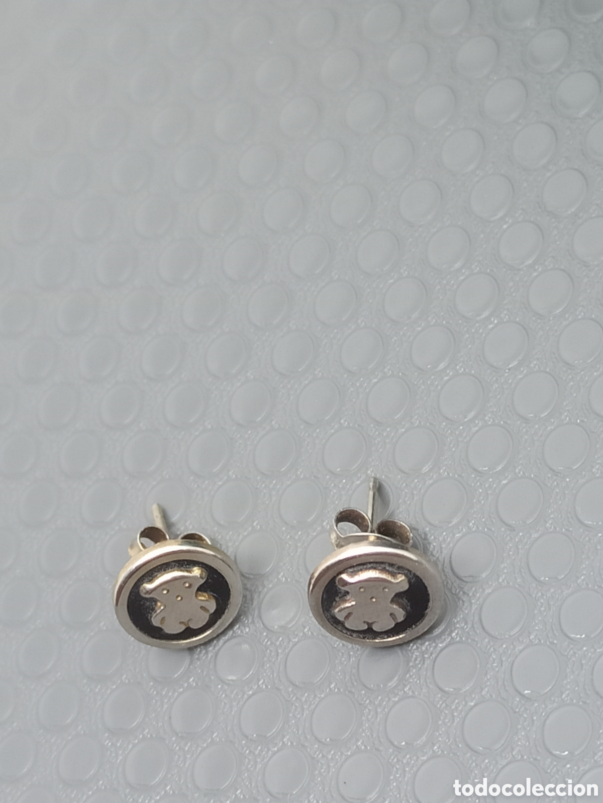 Joyeria: Pendientes en plata de ley 925 Osito - Foto 5
