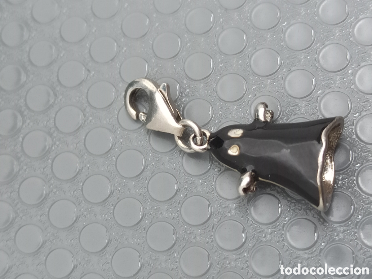 Joyeria: Dije en plata de ley 925 y esmalte fantasma - Foto 1
