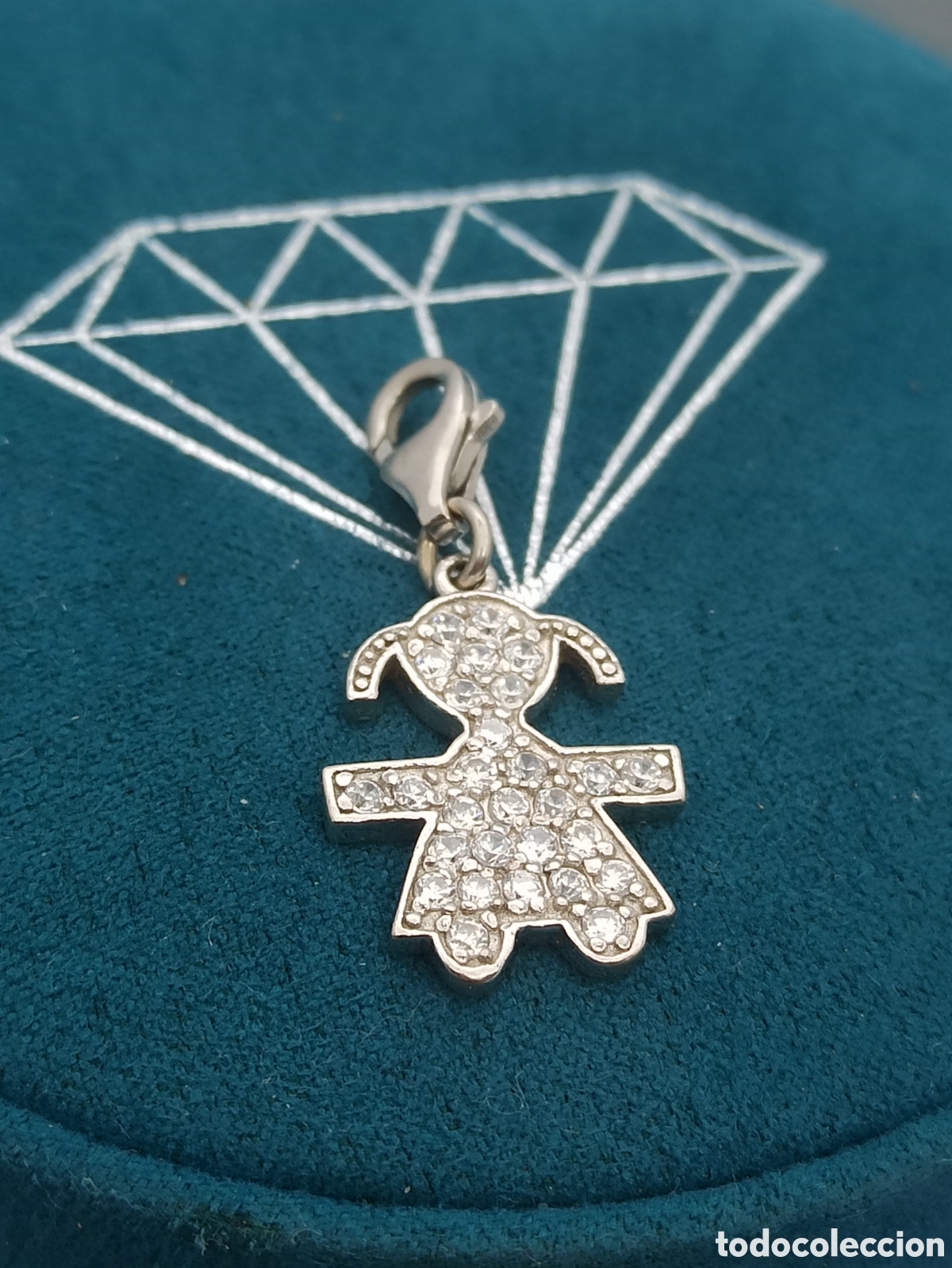 Joyeria: Dije en plata de ley 925 y circonio Ni&ntilde;a - Foto 3