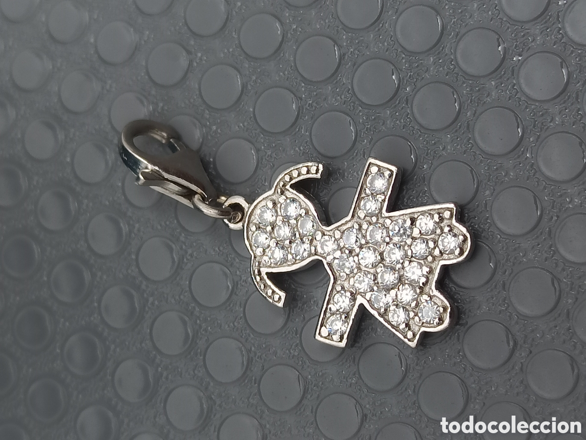 Joyeria: Dije en plata de ley 925 y circonio Ni&ntilde;a - Foto 1