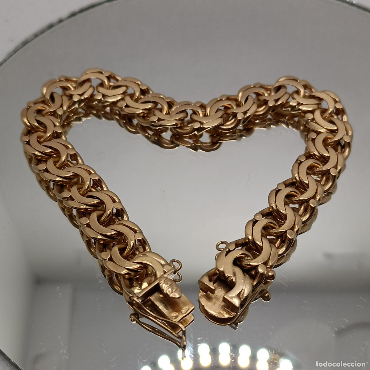 Joyeria: Pulsera H&uacute;ngara Oro de Ley 18K. Ref. 14 - Foto 6