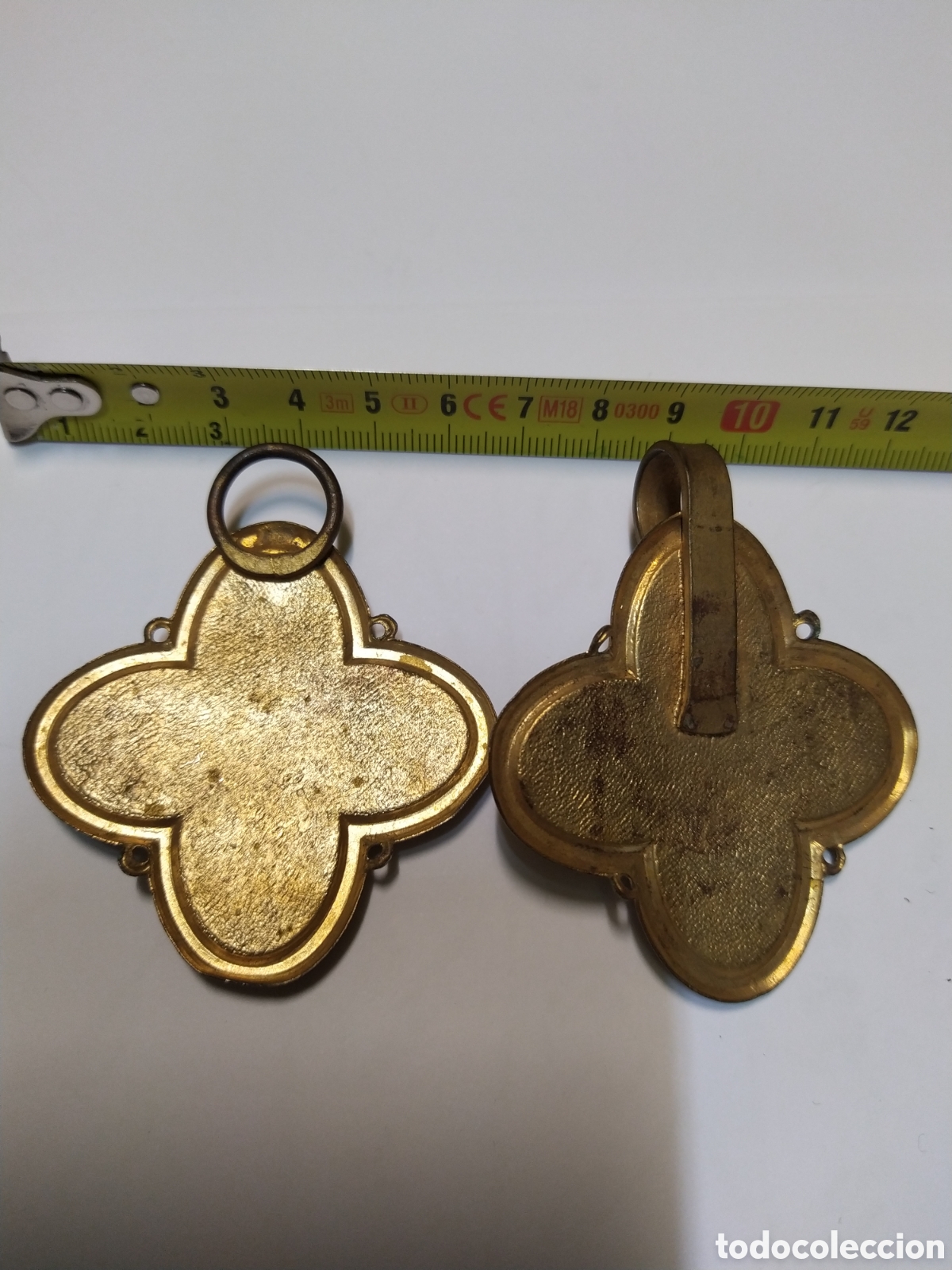 Joyeria: Broches cierre capa, lat&oacute;n repujado - Foto 5