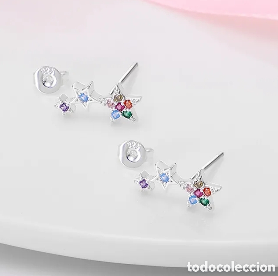 Joyeria: Pendientes de Plata Estrellas ENV&Iacute;O GRATIS!! - Foto 1