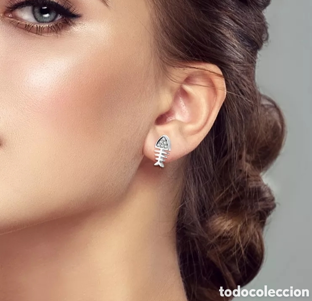Joyeria: Pendientes de Plata Gato ENV&Iacute;O GRATIS!! - Foto 2