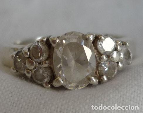 Joyeria: Anillo de plata 925 con zirconitas - Foto 4