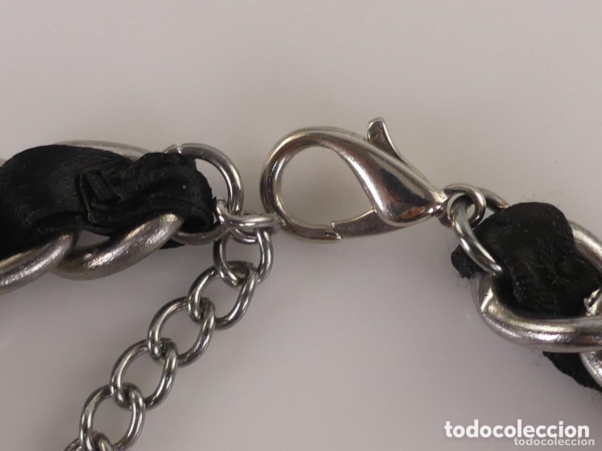 Joyeria: Collar met&aacute;lico y negro Nuevo - Foto 6