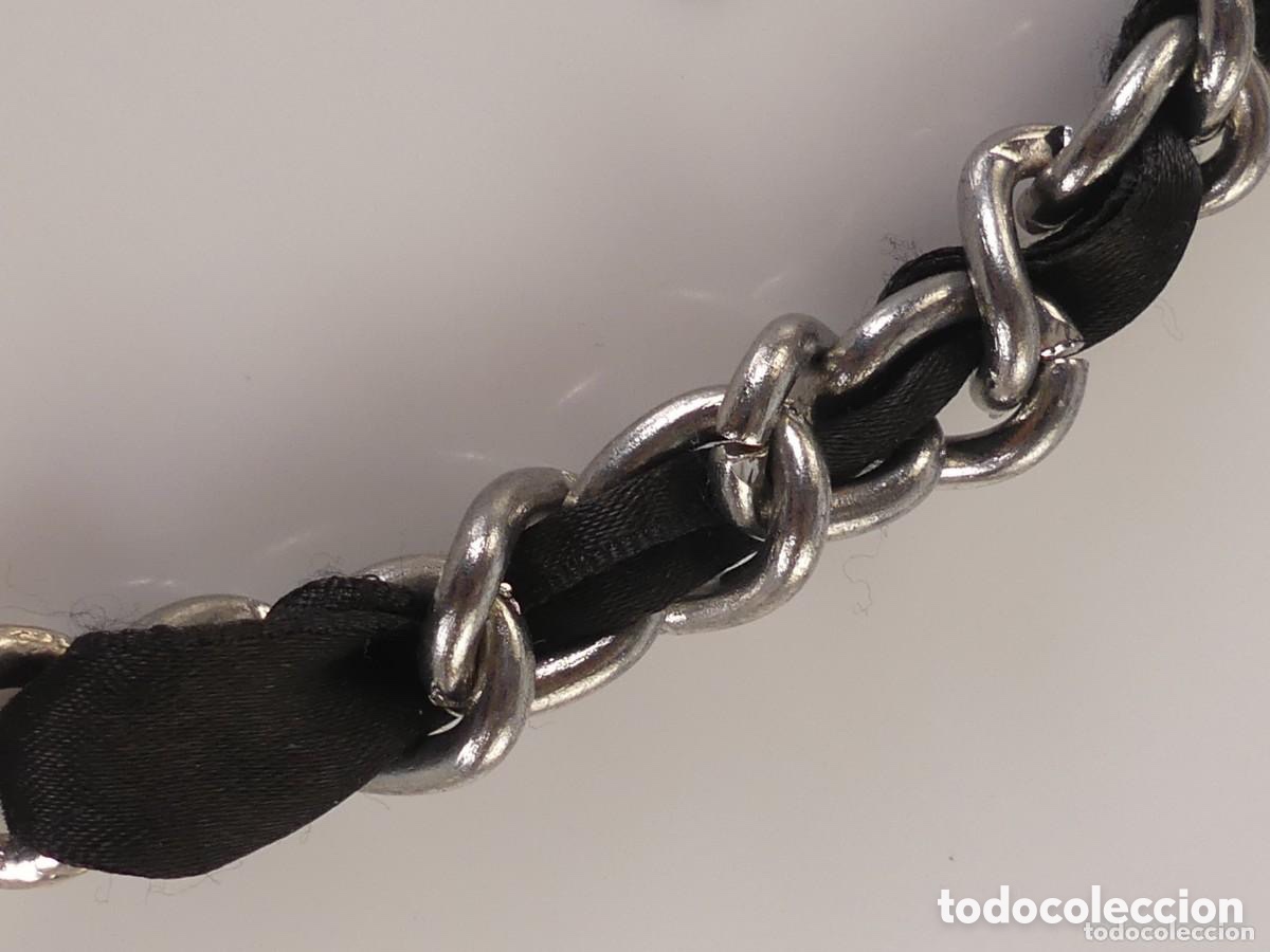 Joyeria: Collar met&aacute;lico y negro Nuevo - Foto 8
