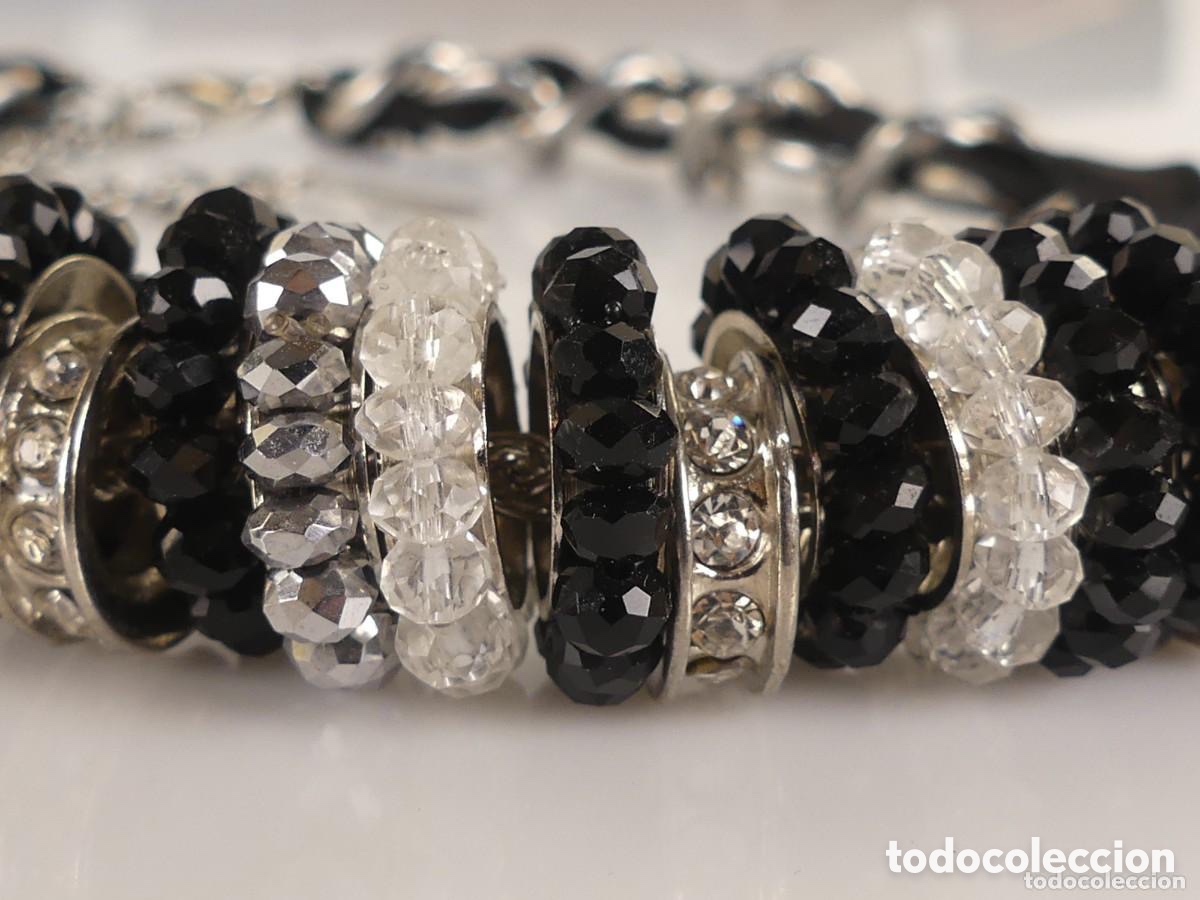 Joyeria: Collar met&aacute;lico y negro Nuevo - Foto 11