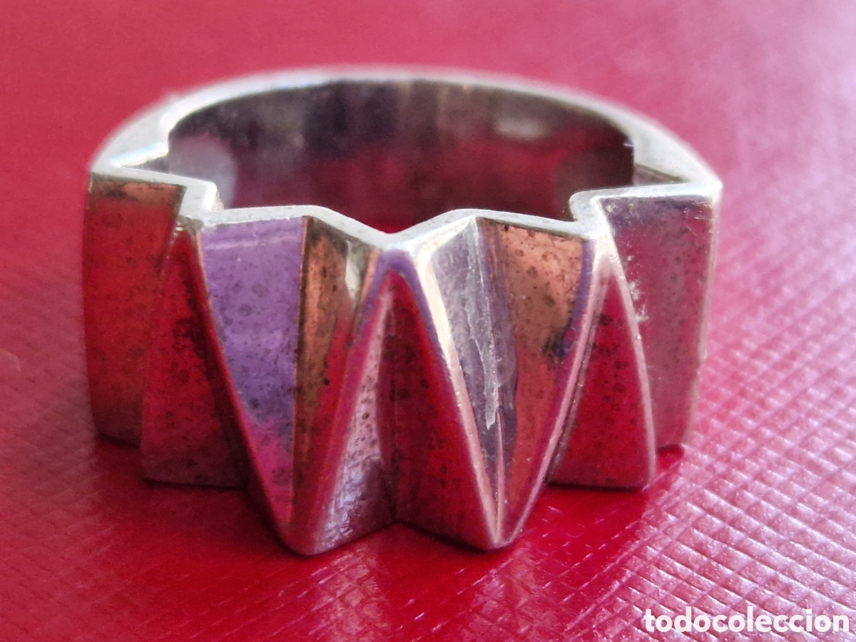 Joyeria: ANILLO DE PLATA DE LEY CONTRASTES - Foto 2