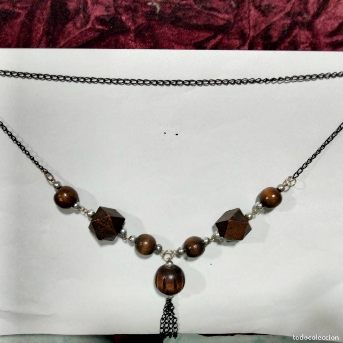 Joyeria: bonito collar de madera - Foto 2