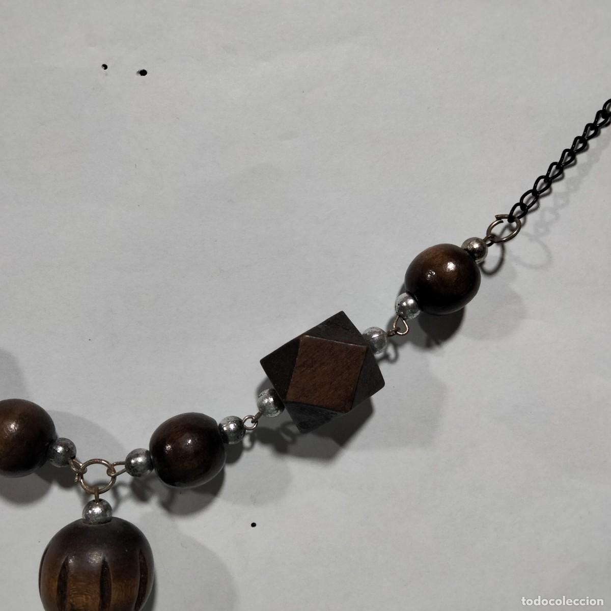 Joyeria: bonito collar de madera - Foto 5