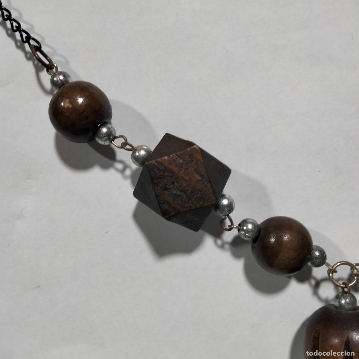 Joyeria: bonito collar de madera - Foto 6
