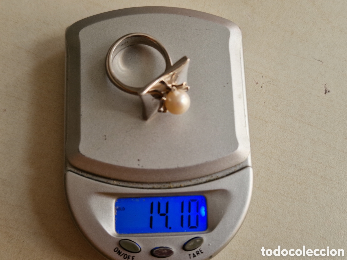 Joyeria: ANILLO DE PLATA DE LEY CONTRASTES CON PERLA - Foto 7
