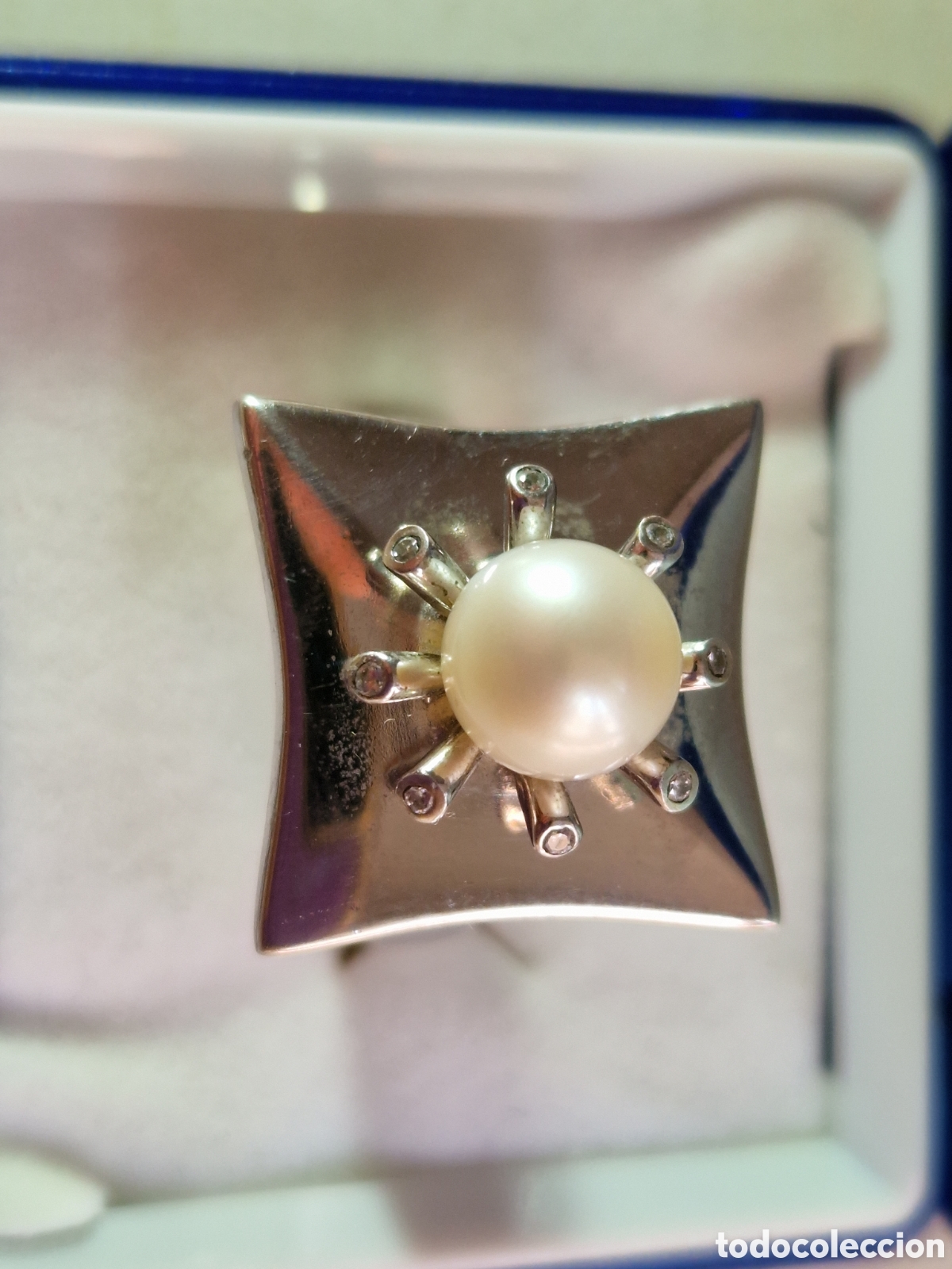 Joyeria: ANILLO DE PLATA DE LEY CONTRASTES CON PERLA - Foto 10