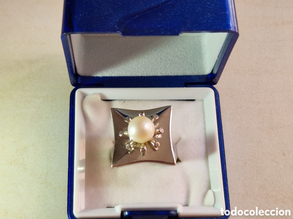 Joyeria: ANILLO DE PLATA DE LEY CONTRASTES CON PERLA - Foto 12