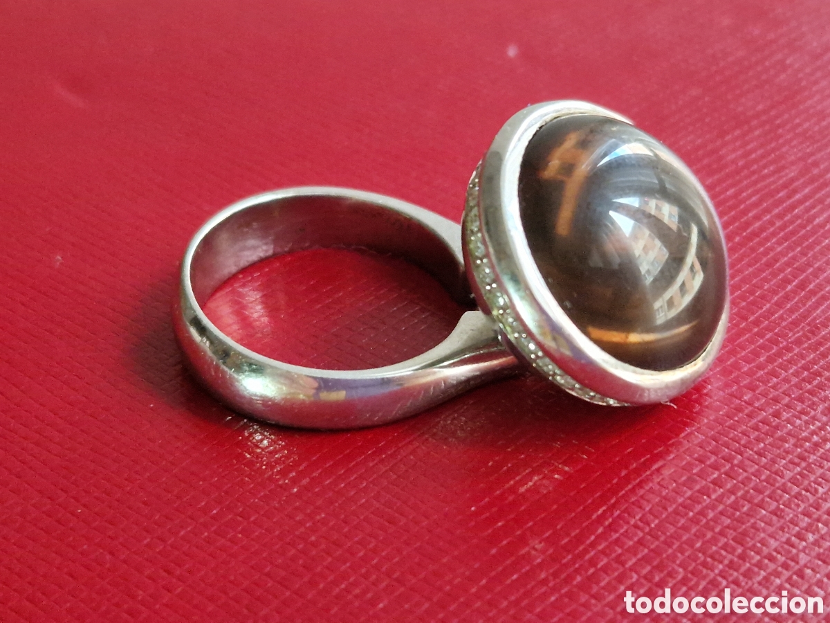 Joyeria: ANILLO DE PLATA DE LEY CONTRASTES GIRATORIO - Foto 5
