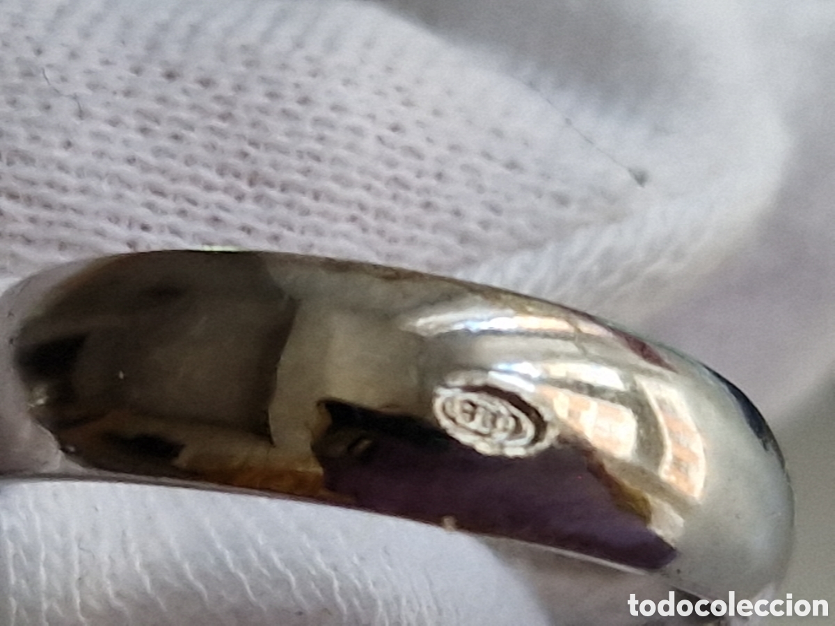 Joyeria: ANILLO DE PLATA DE LEY CONTRASTES GIRATORIO - Foto 7