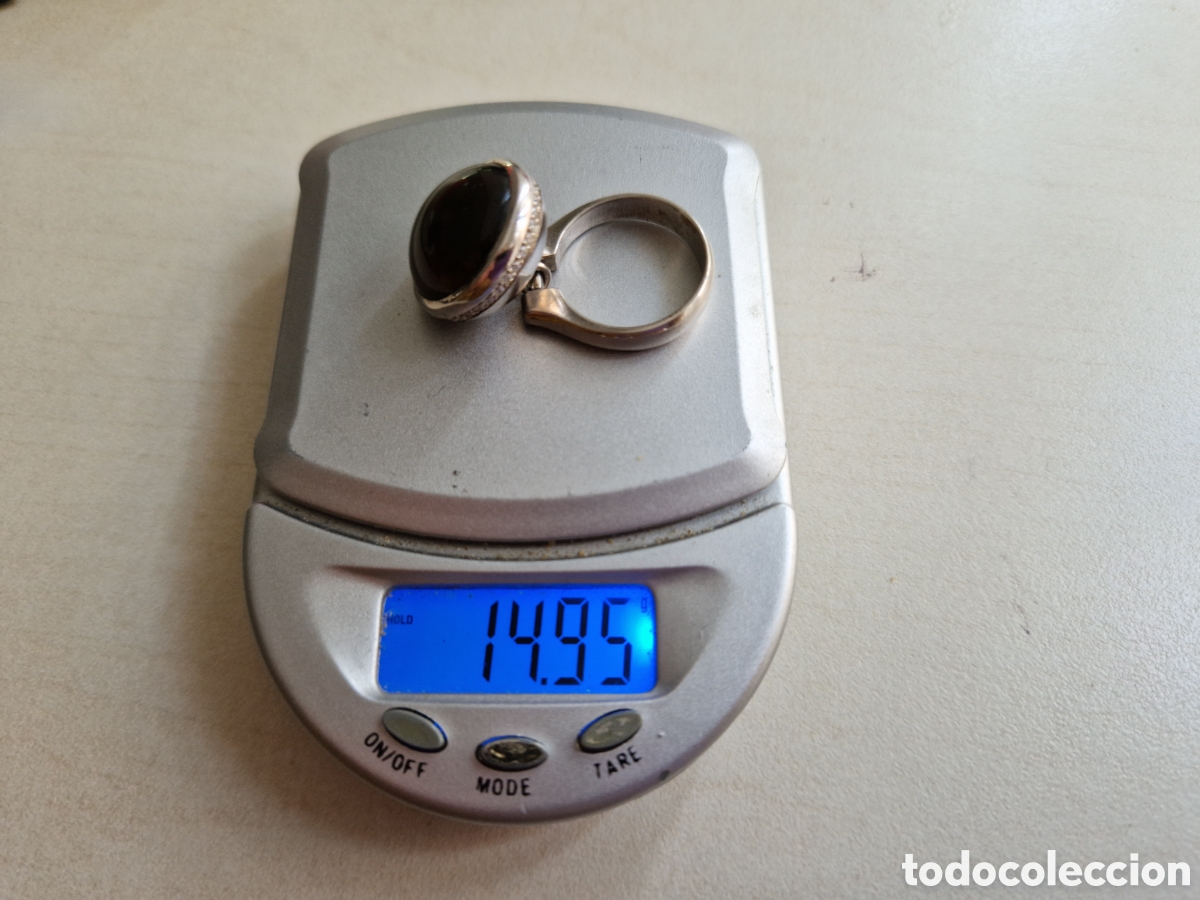 Joyeria: ANILLO DE PLATA DE LEY CONTRASTES GIRATORIO - Foto 8