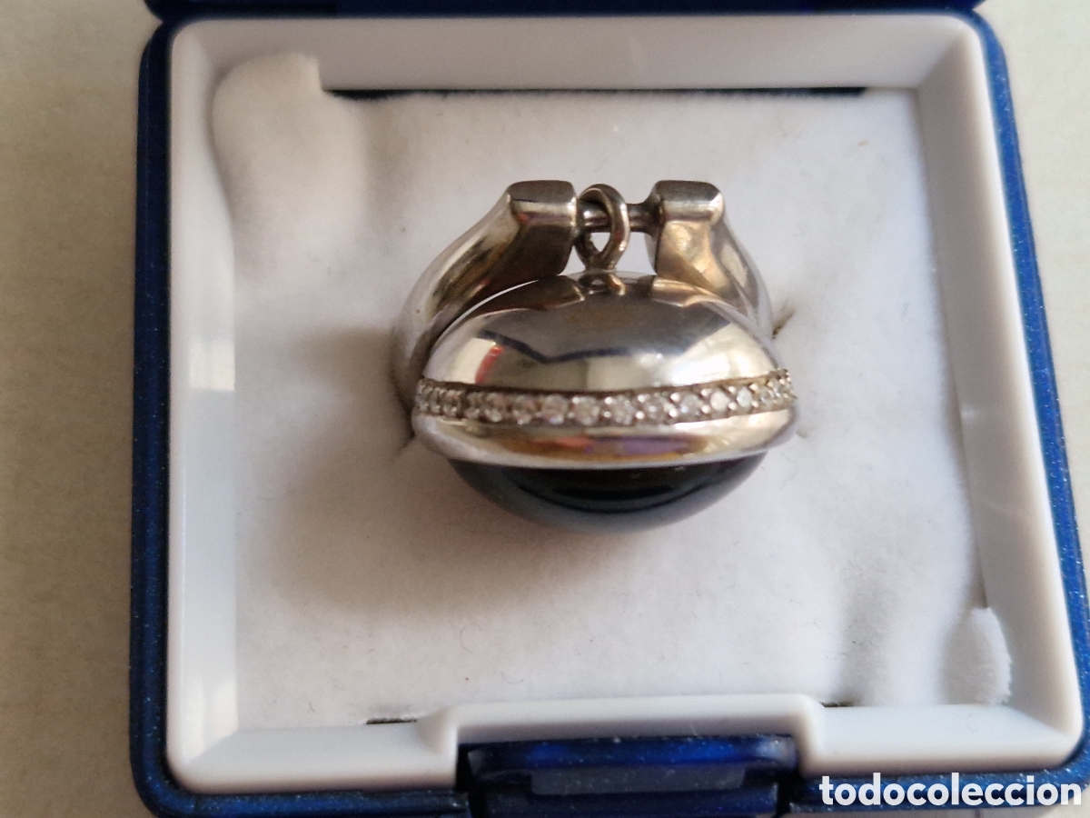 Joyeria: ANILLO DE PLATA DE LEY CONTRASTES GIRATORIO - Foto 12