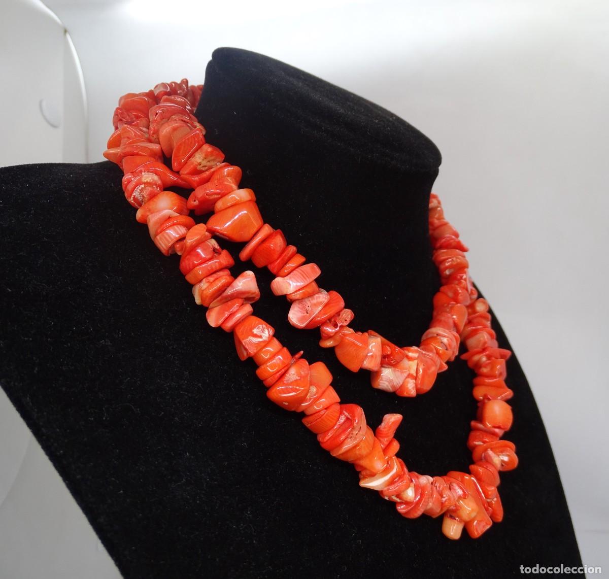 Joyeria: Collar de doble vuelta en coral natural - Foto 4