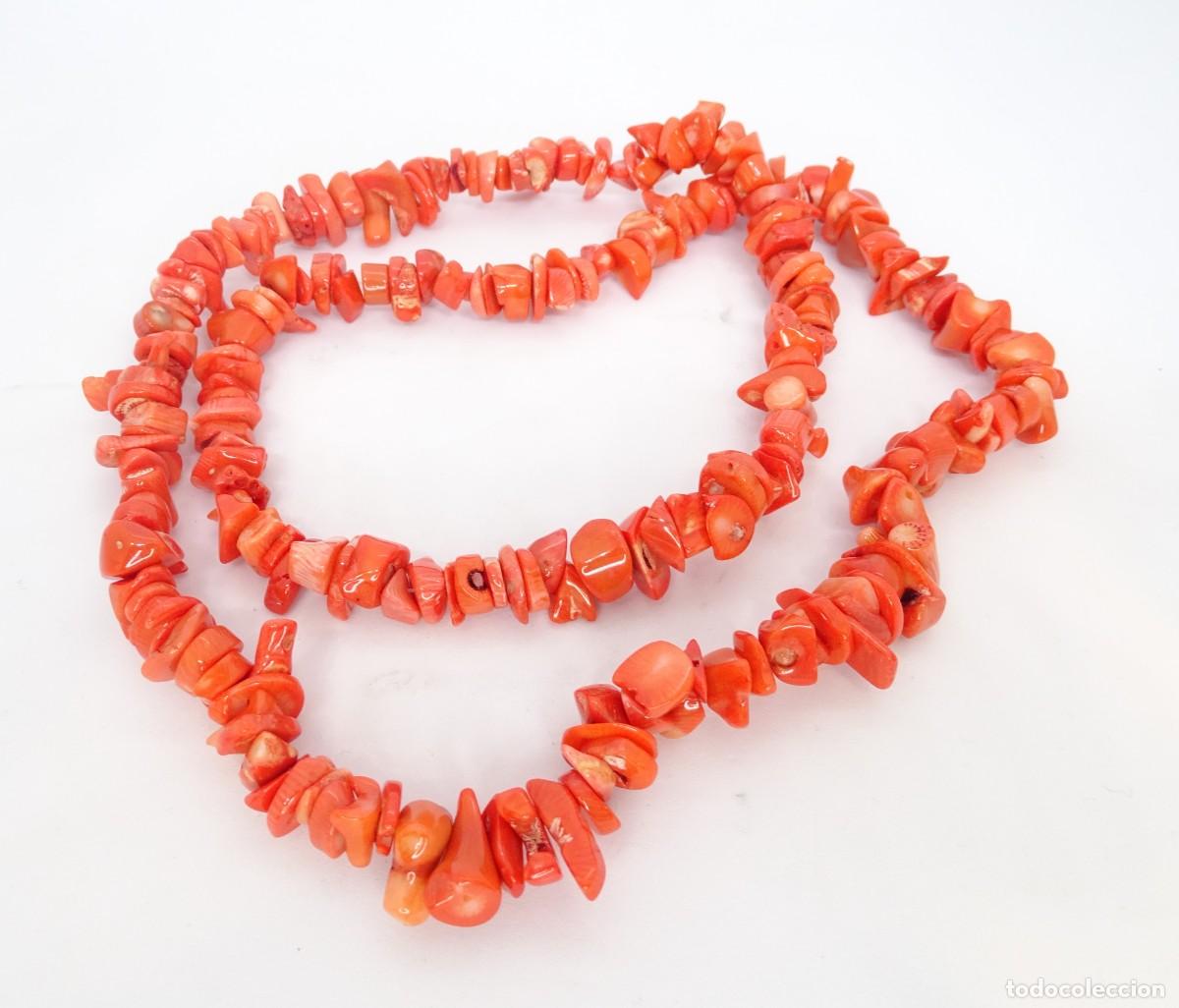 Joyeria: Collar de doble vuelta en coral natural - Foto 6