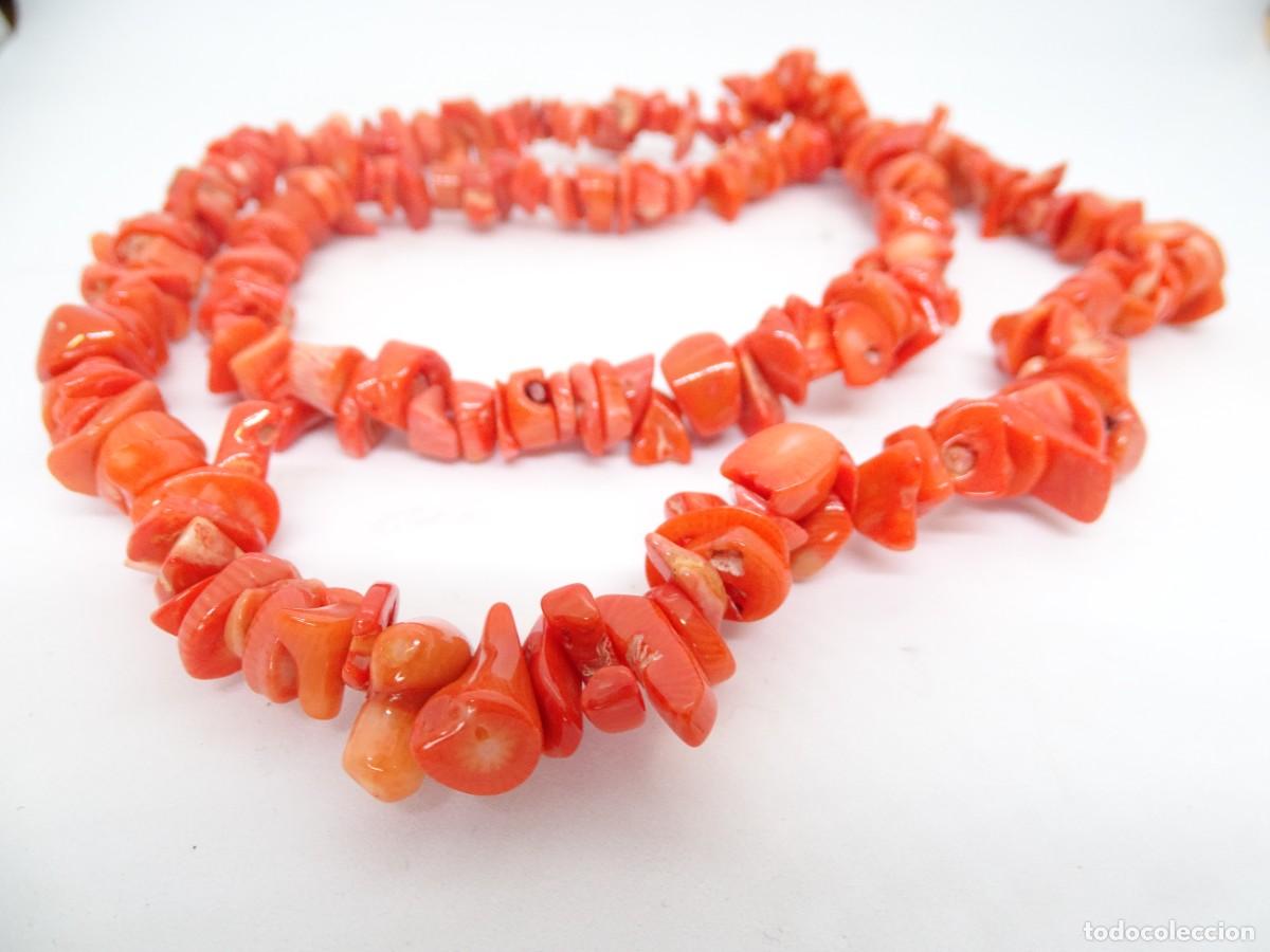 Joyeria: Collar de doble vuelta en coral natural - Foto 8