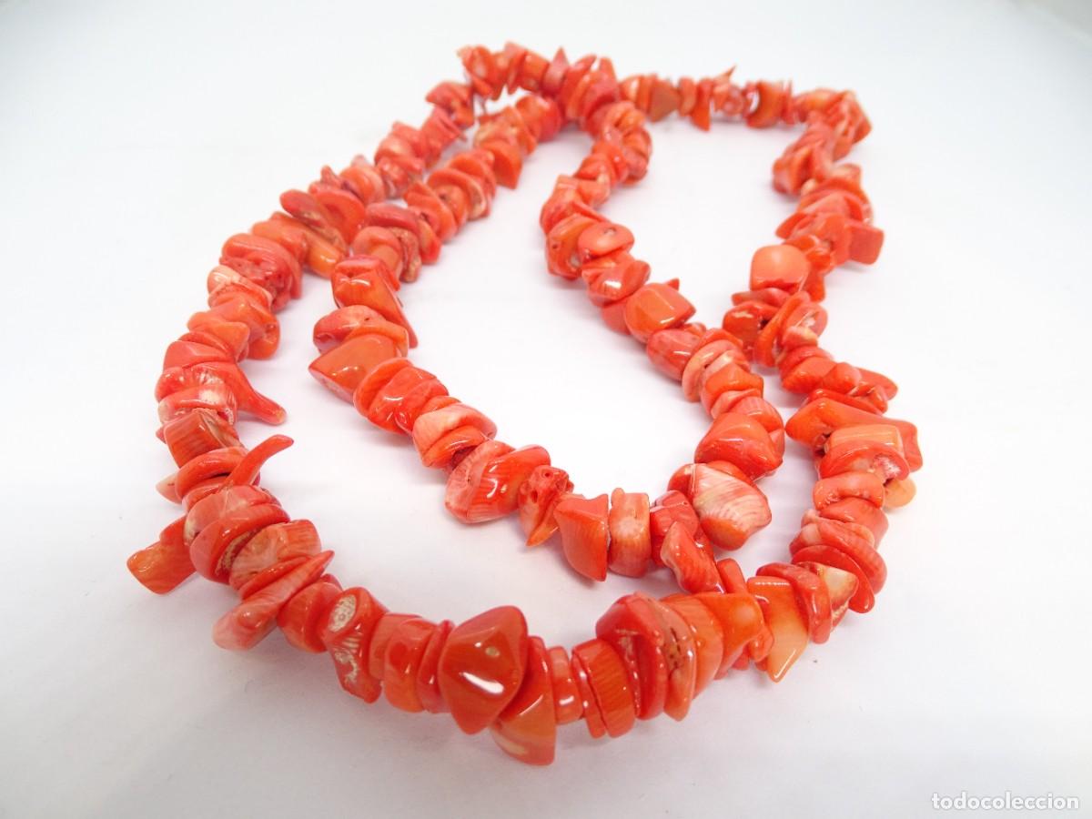 Joyeria: Collar de doble vuelta en coral natural - Foto 11