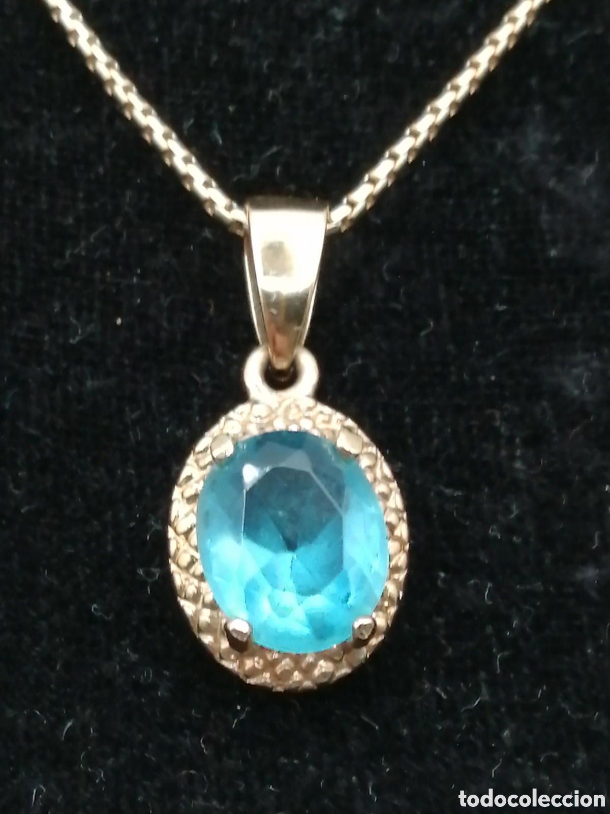 Joyeria: Cadena y colgante metal chapado oro - Foto 4