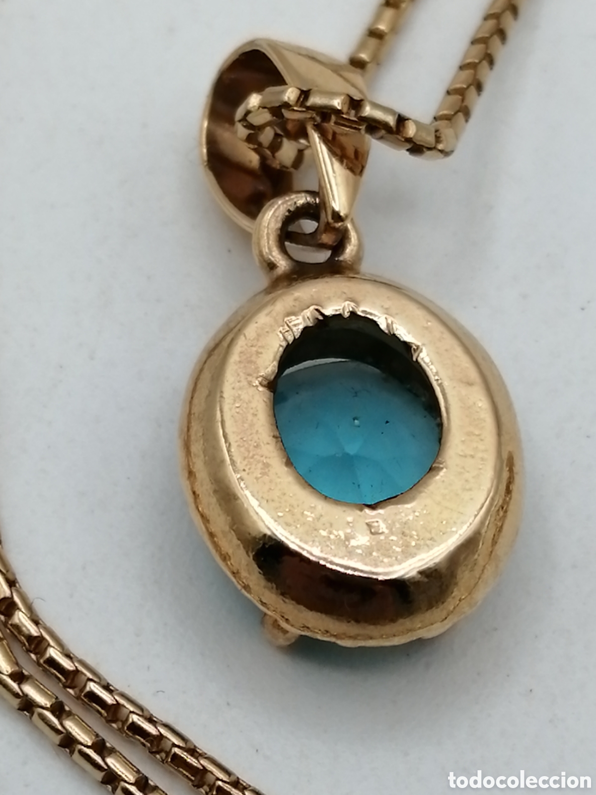 Joyeria: Cadena y colgante metal chapado oro - Foto 8