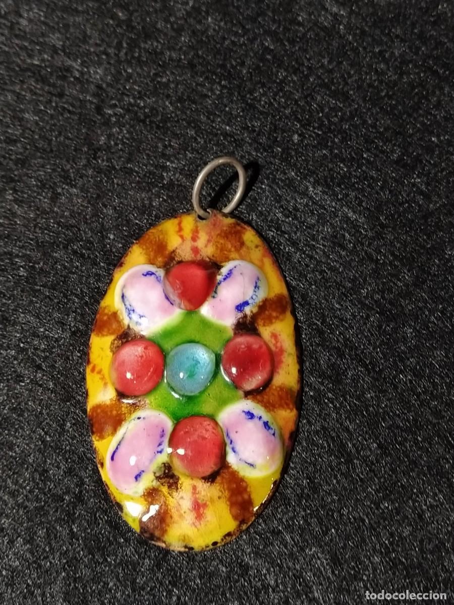 Joyeria: COLGANTE - MEDALLON - ESMALTE - Foto 1