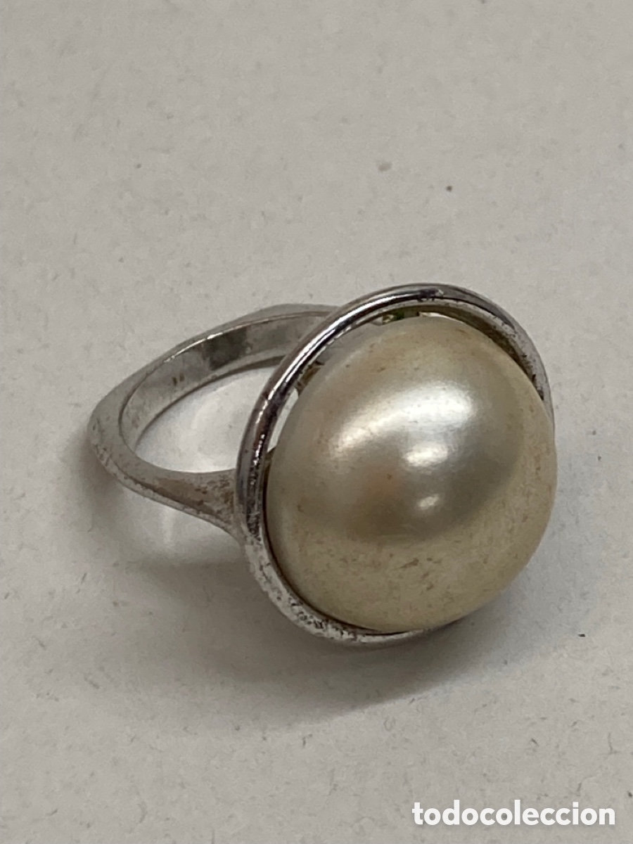 Joyeria: Anillo de plata y perla / SORT 02 - Foto 1