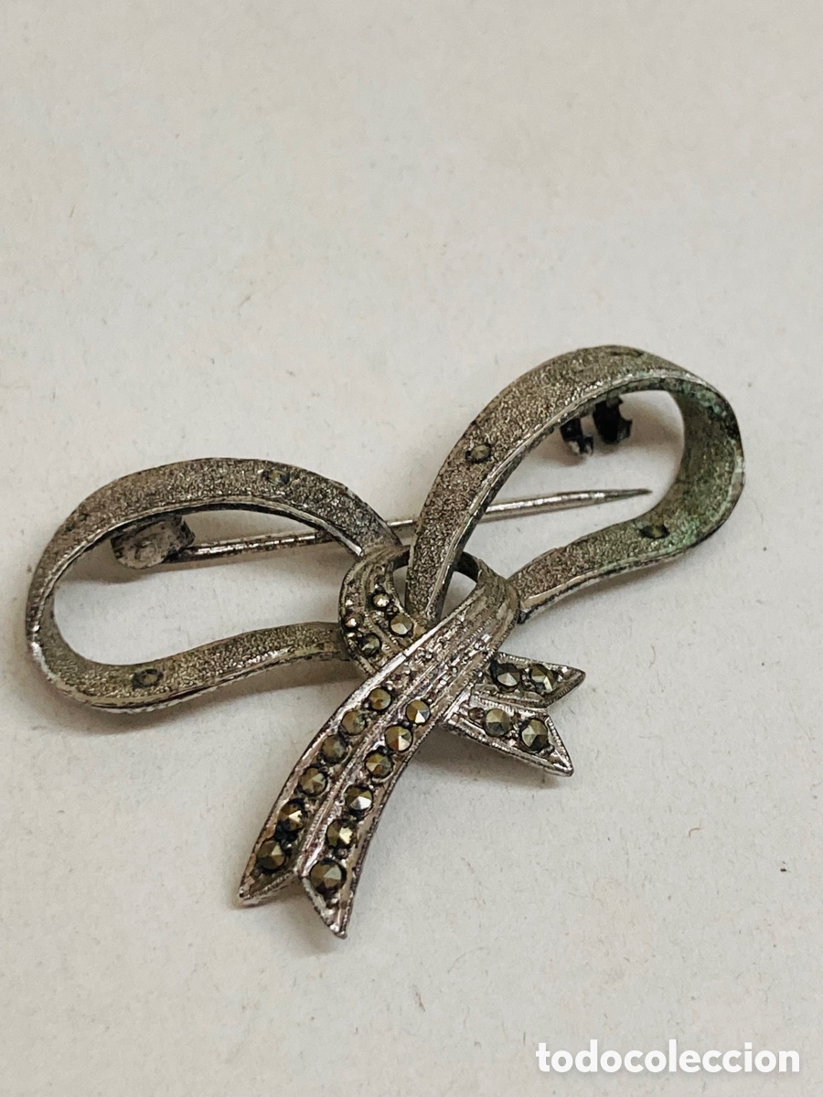 Joyeria: BROCHE DE PLATA RODIADA MARQUESITA /B23 - Foto 1