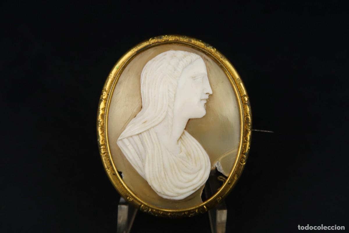 Joyeria: Antiguo Broche Camafeo - Foto 1